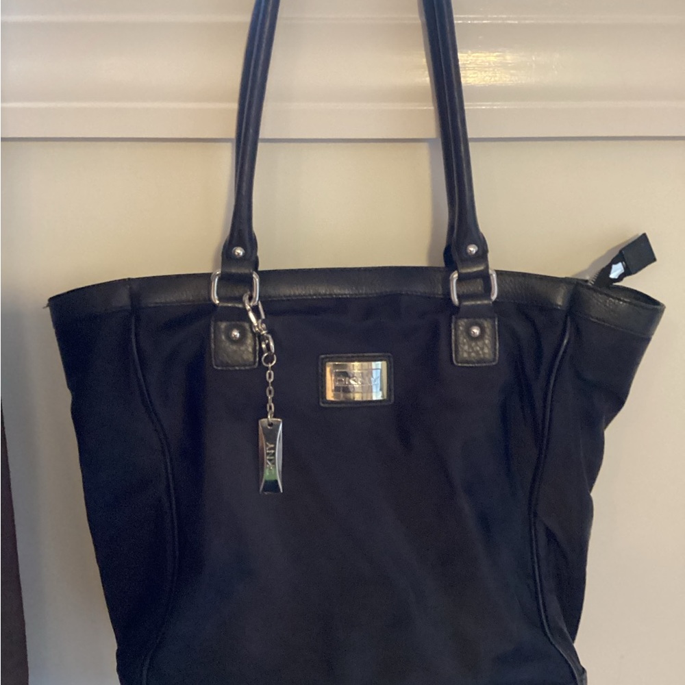 DKNY black tote
